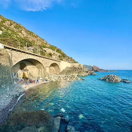 Con Terrazza Vista Mare Nel Borgo Apartmán *